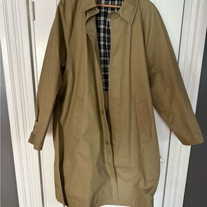 J. Crew Men's Tan Trench Coat